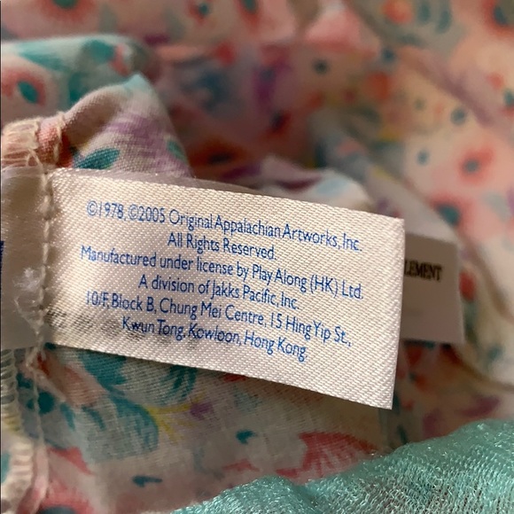 8” CPK doll floral dress 👗 2005 Kids Play Used - Picture 5 of 8